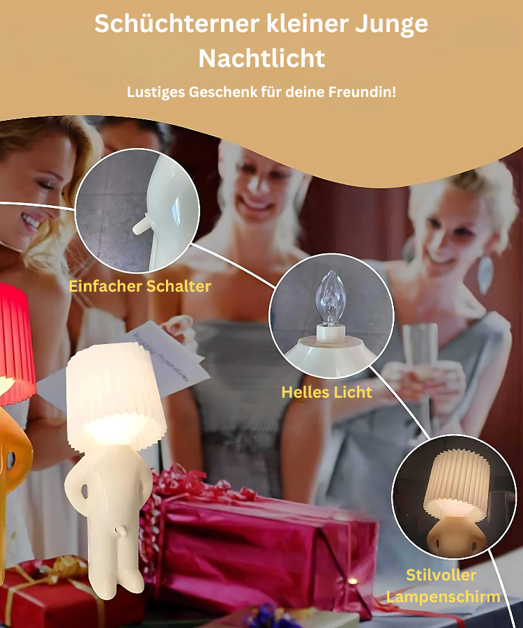 3D LED Tischlampe – Bunte Deko für Wohnzimmer & Kinderzimmer