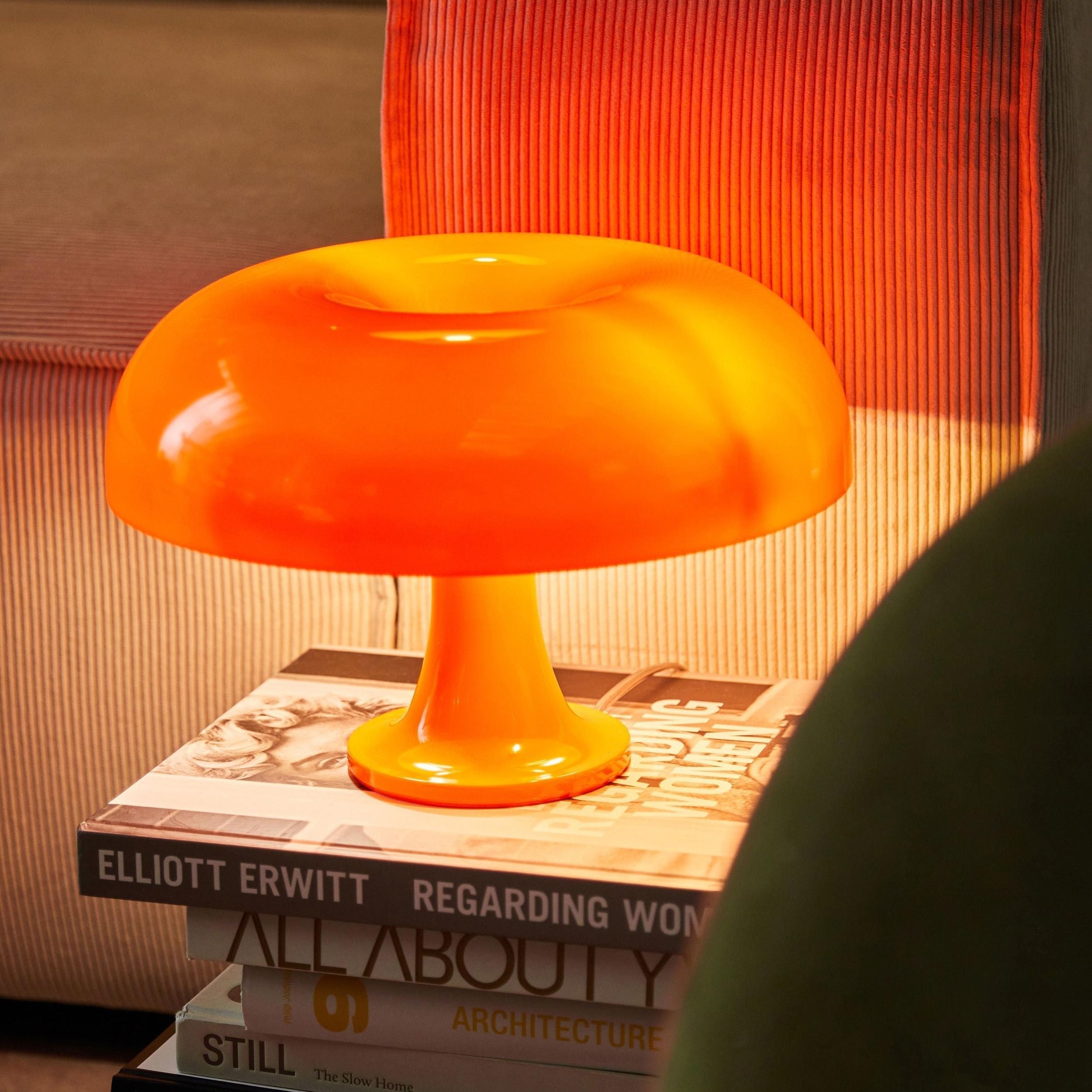 Champignonlamp retro