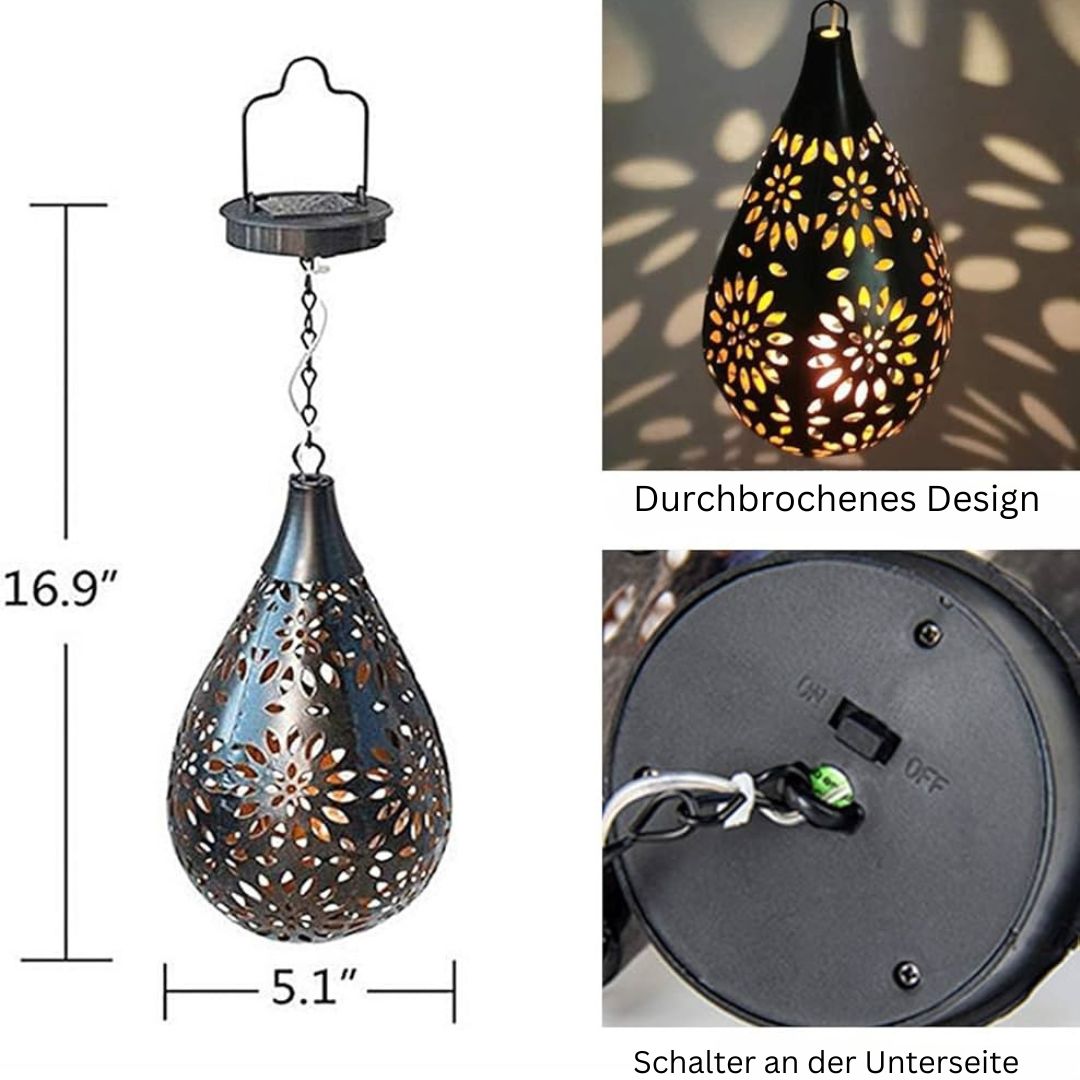 SolarGlow™ LED Gartenlampe – Dekorativ, Wetterfest & Automatisch