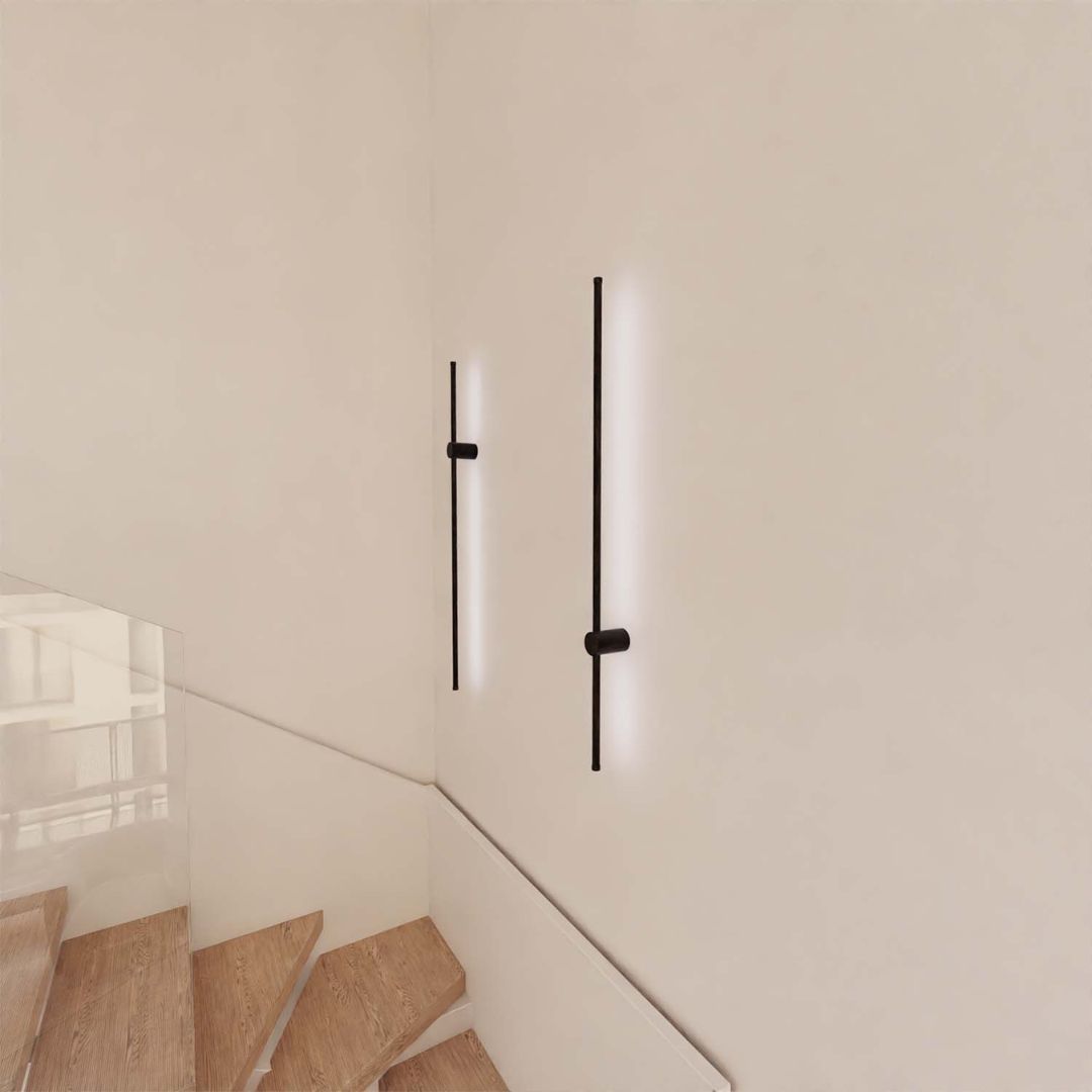 Minimalistische Dimmbar LED Wandleuchte für Innenräume – Slim Design mit Speicherfunktion, 60 cm oder 120 cm