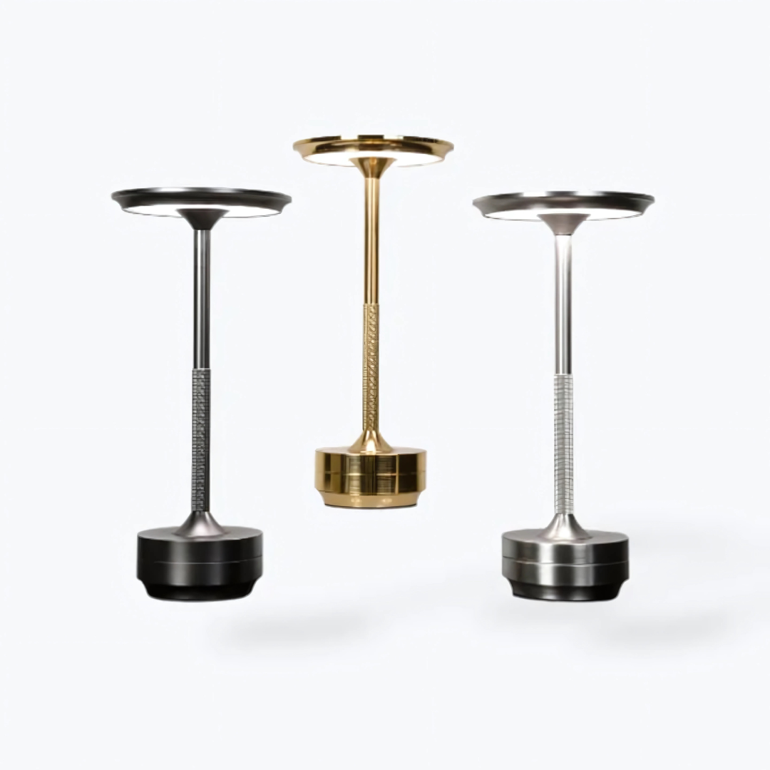 Magnetische LED Design-Tischlampe – Kabellos, Touch & Dimmer