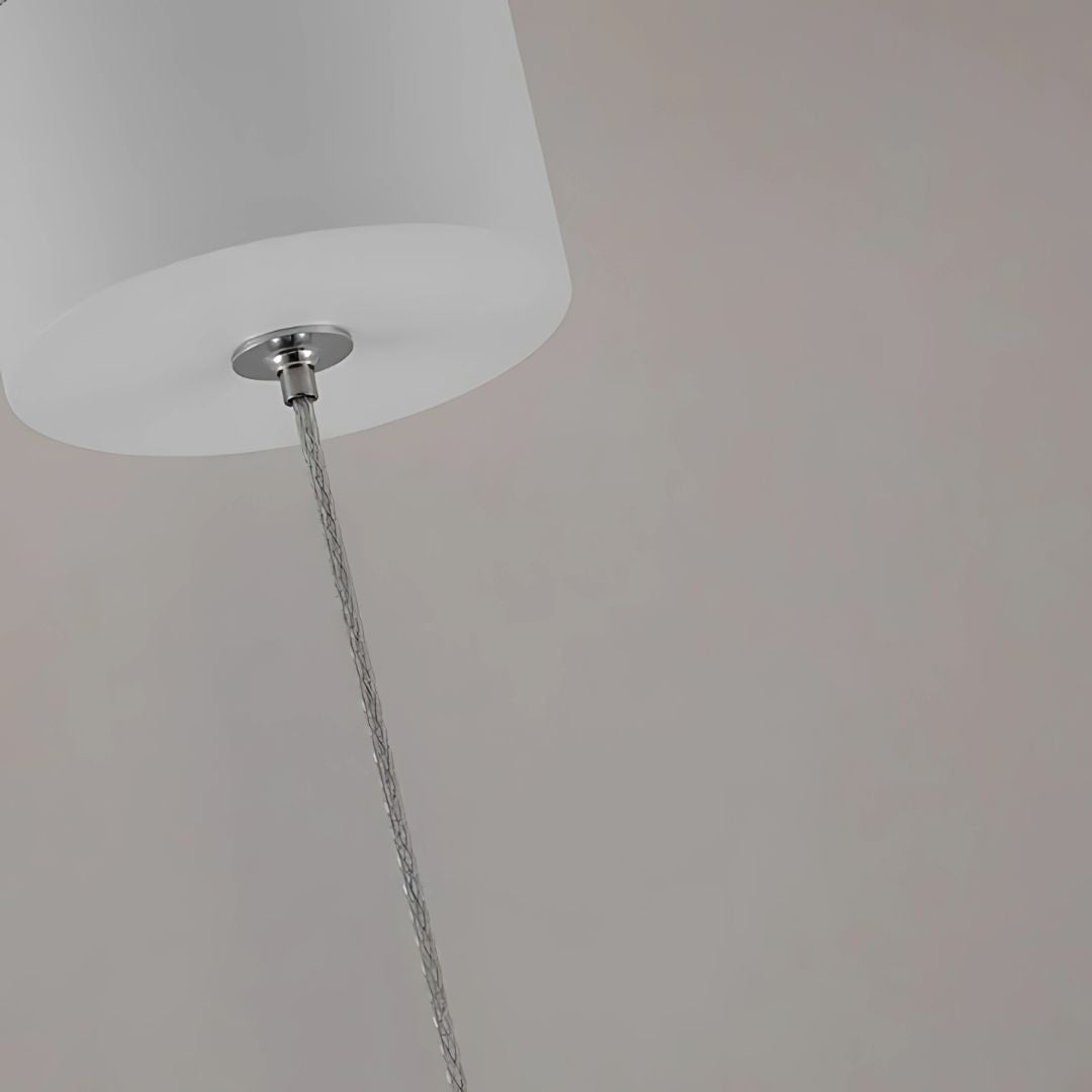 Pendelleuchte – Minimalistische Hängelampe aus Metall und Glas für Esszimmer und moderne Räume
